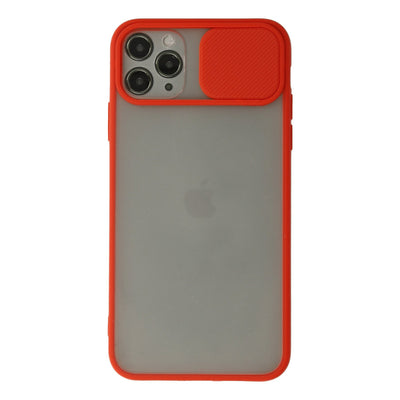 Newface iPhone 11 Pro Max Kılıf Palm Buzlu Kamera Sürgülü Silikon