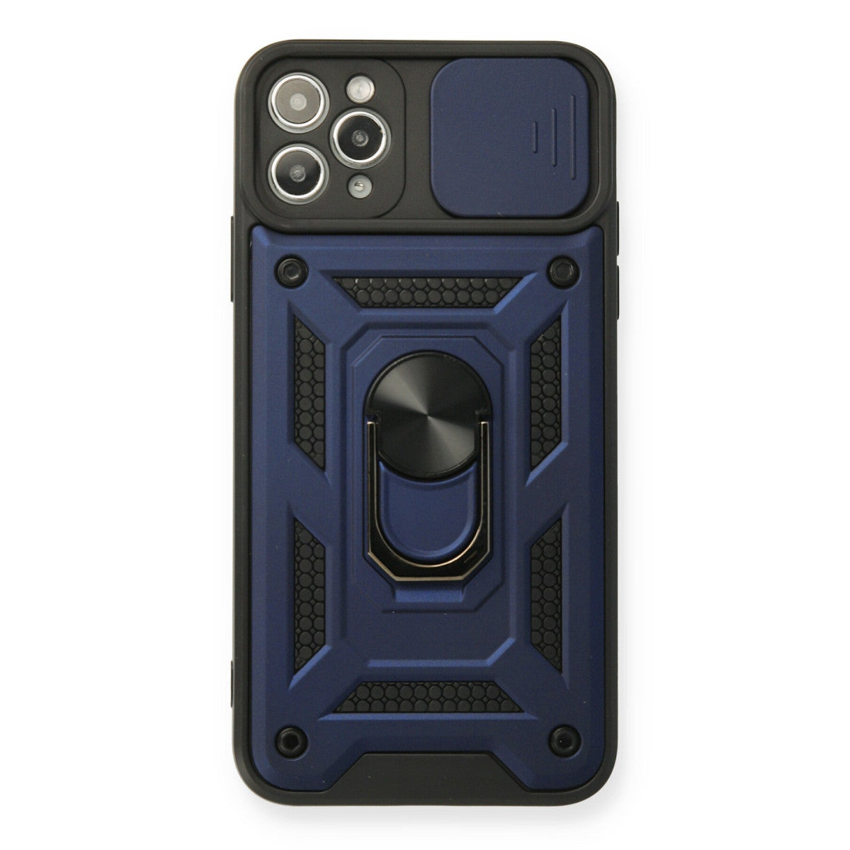 Newface iPhone 11 Pro Max Kılıf Pars Lens Yüzüklü Silikon