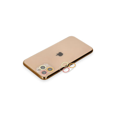 Newface iPhone 11 Pro Renkli Kamera Lens Koruma Cam