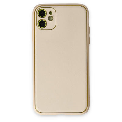Newface iPhone 12 Kılıf Coco Deri Silikon Kapak