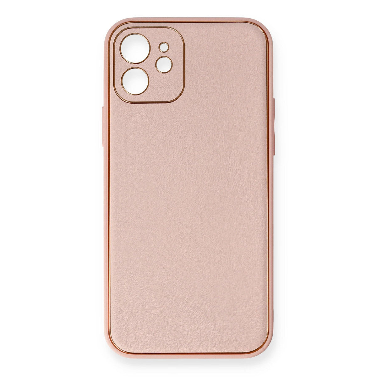 Newface iPhone 12 Kılıf Coco Deri Silikon Kapak