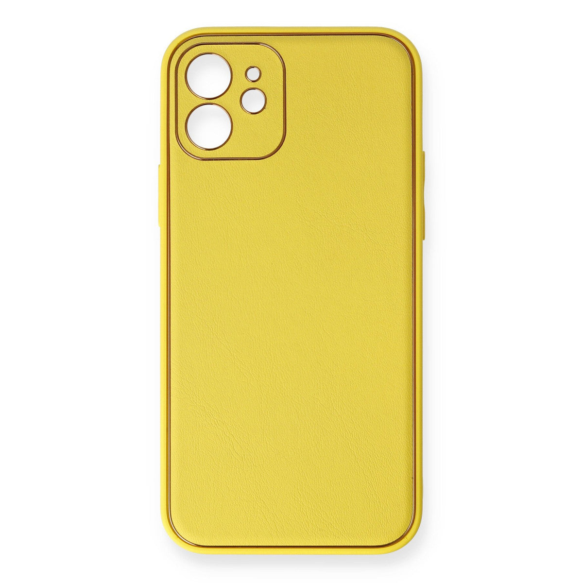 Newface iPhone 12 Kılıf Coco Deri Silikon Kapak