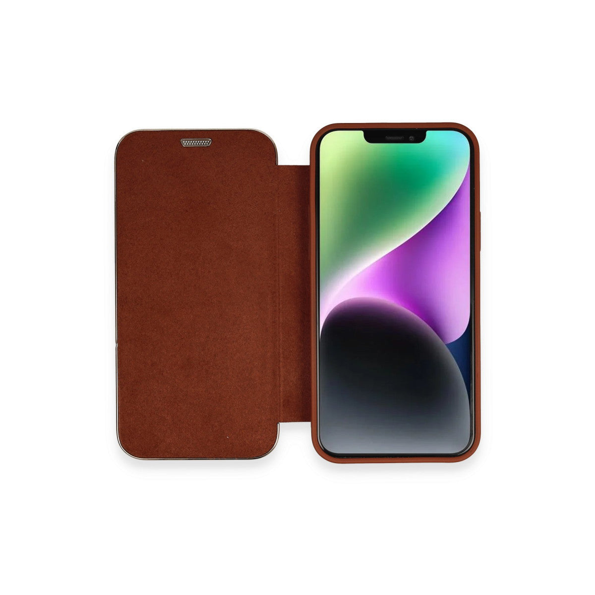 Newface iPhone 12 Kılıf Dolpin Kapaklı
