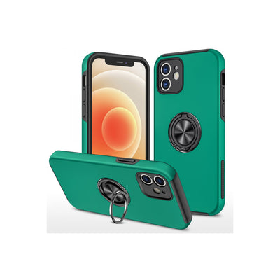 Newface iPhone 12 Kılıf Elit Yüzüklü Kapak