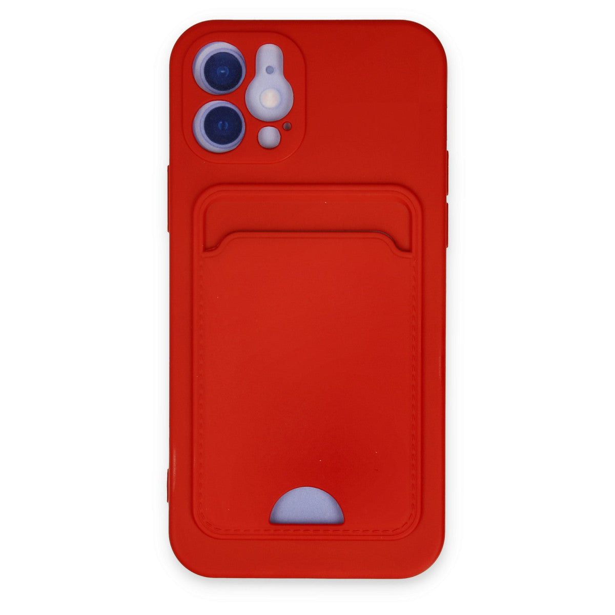 Newface iPhone 12 Kılıf Kelvin Kartvizitli Silikon