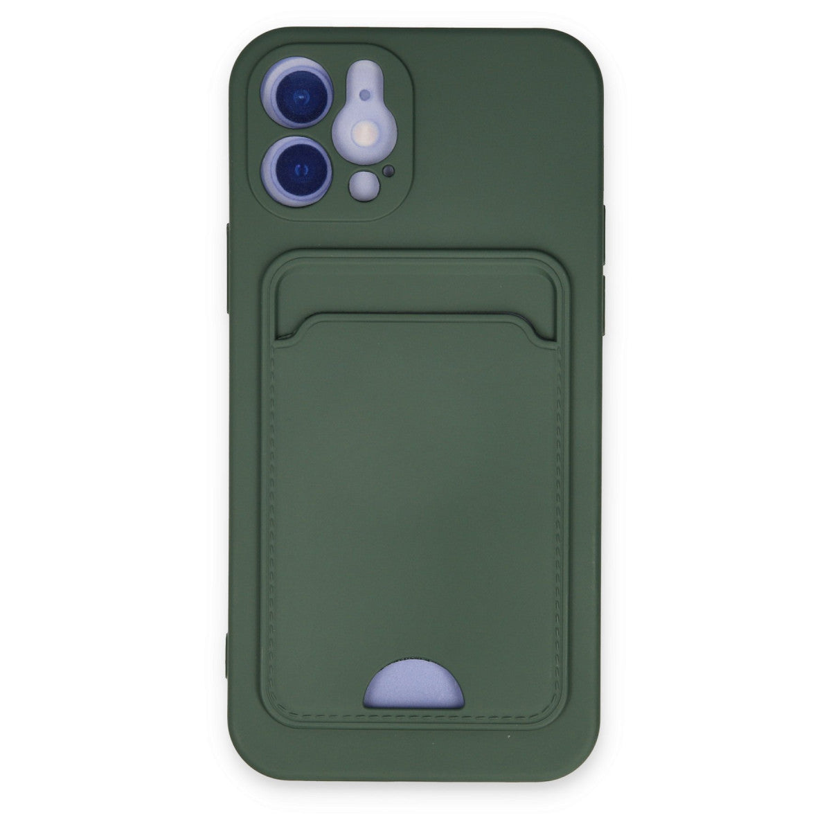 Newface iPhone 12 Kılıf Kelvin Kartvizitli Silikon
