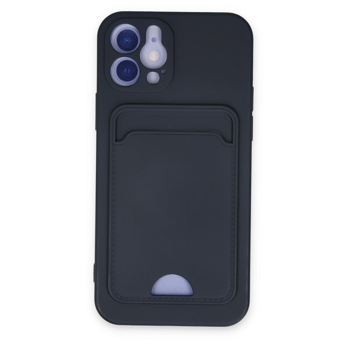 Newface iPhone 12 Kılıf Kelvin Kartvizitli Silikon