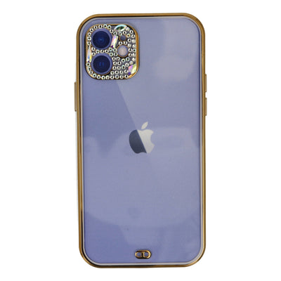 Newface iPhone 12 Kılıf Liva Taşlı Silikon