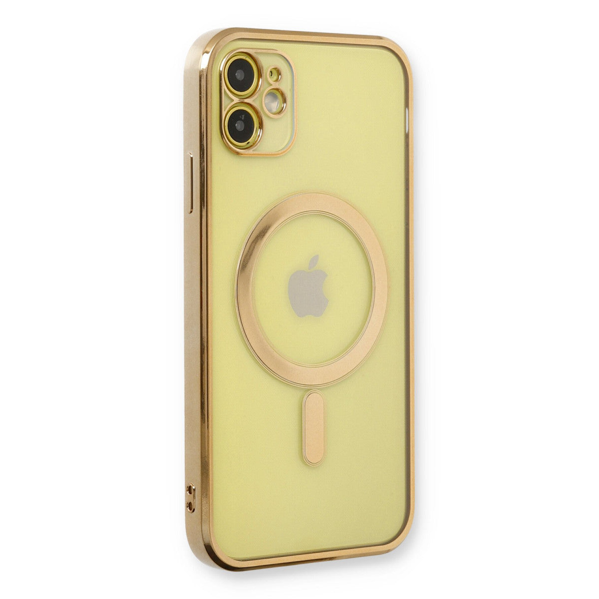 Newface iPhone 12 Kılıf Magneticsafe Lazer Silikon