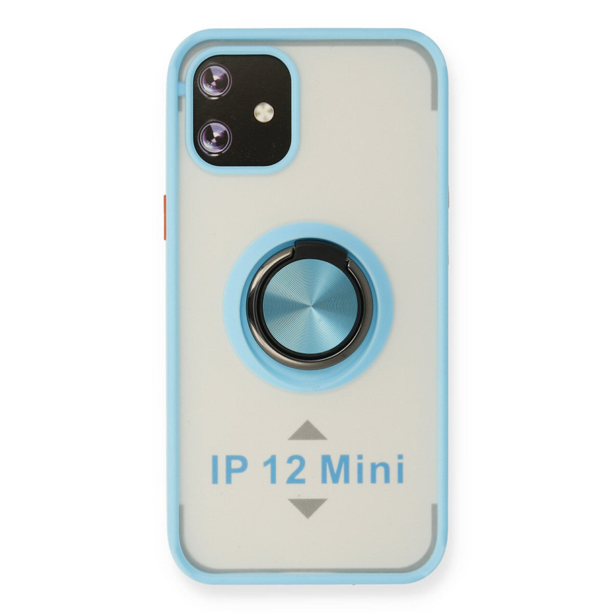 Newface iPhone 12 Kılıf Montreal Yüzüklü Silikon Kapak