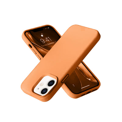 Newface iPhone 12 Kılıf Nano içi Kadife Silikon- Siyah