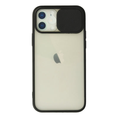Newface iPhone 12 Kılıf Palm Buzlu Kamera Sürgülü Silikon