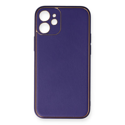 Newface iPhone 12 Mini Kılıf Coco Deri Silikon Kapak