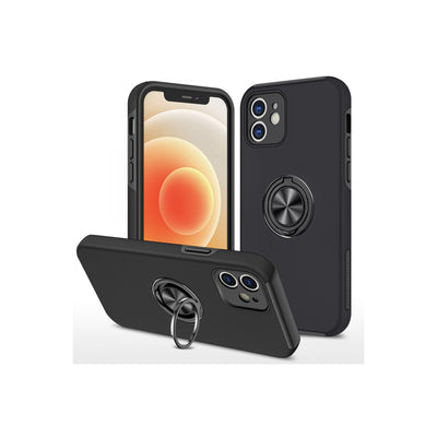 Newface iPhone 12 Mini Kılıf Elit Yüzüklü Kapak