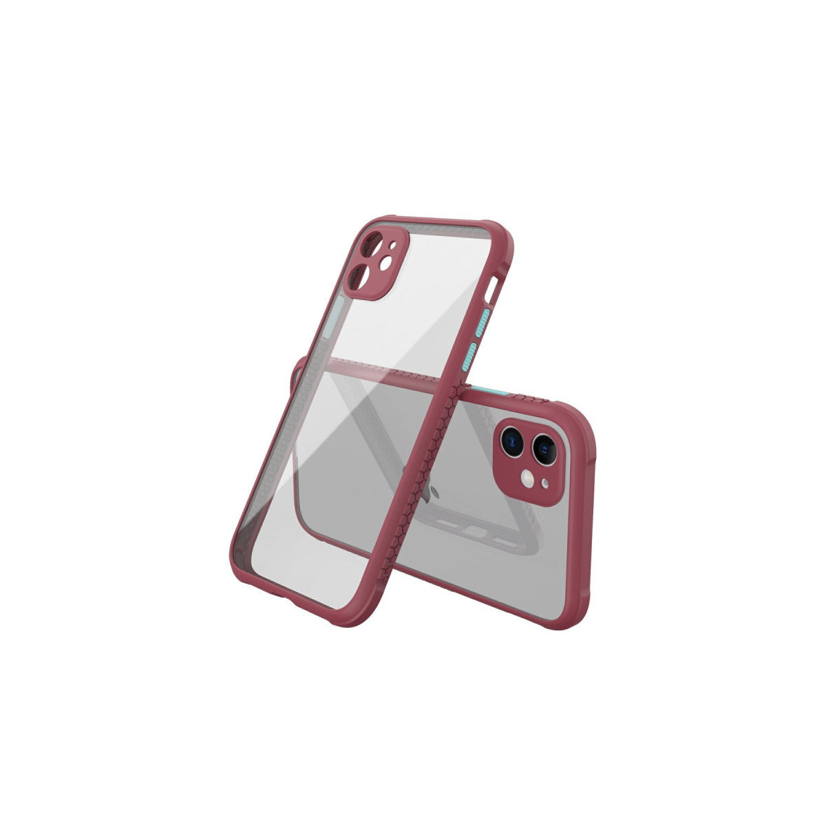 Newface iPhone 12 Mini Kılıf Miami Şeffaf Silikon