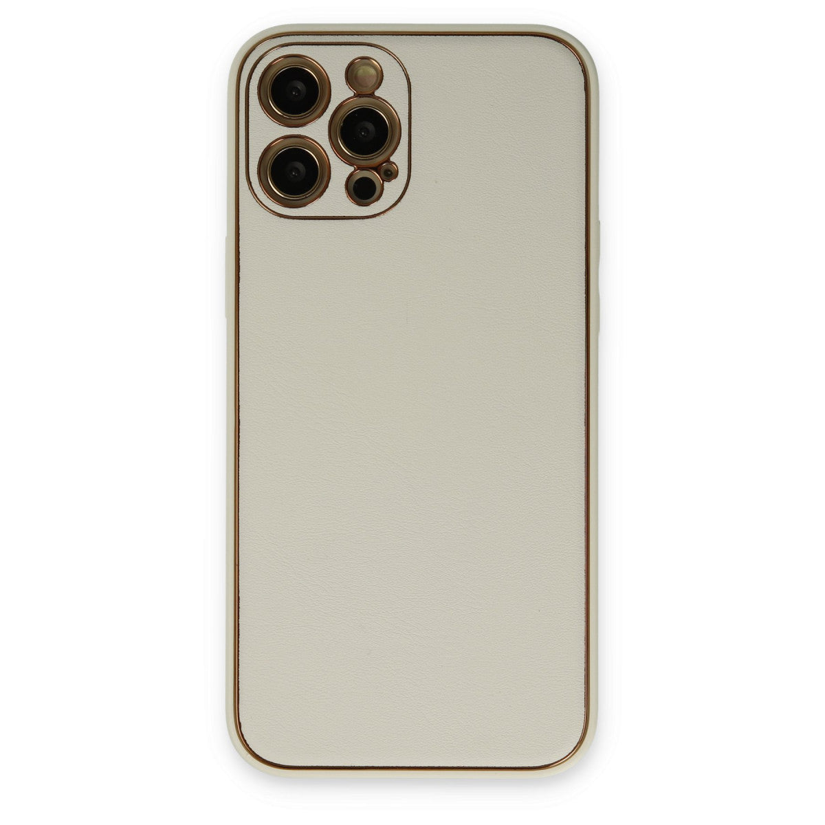 Newface iPhone 12 Pro Kılıf Coco Deri Silikon Kapak
