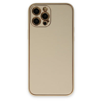 Newface iPhone 12 Pro Kılıf Coco Deri Silikon Kapak
