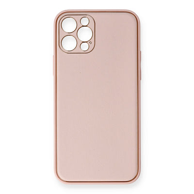 Newface iPhone 12 Pro Kılıf Coco Deri Silikon Kapak