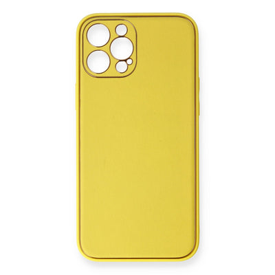Newface iPhone 12 Pro Kılıf Coco Deri Silikon Kapak