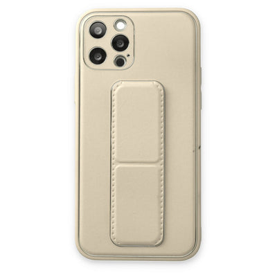 Newface iPhone 12 Pro Kılıf Coco Deri Standlı Kapak