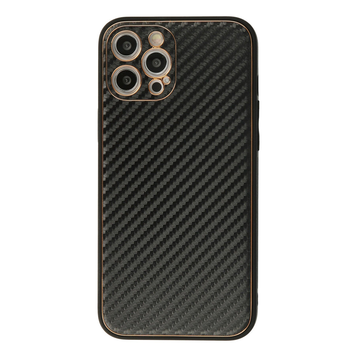 Newface iPhone 12 Pro Kılıf Coco Karbon Silikon