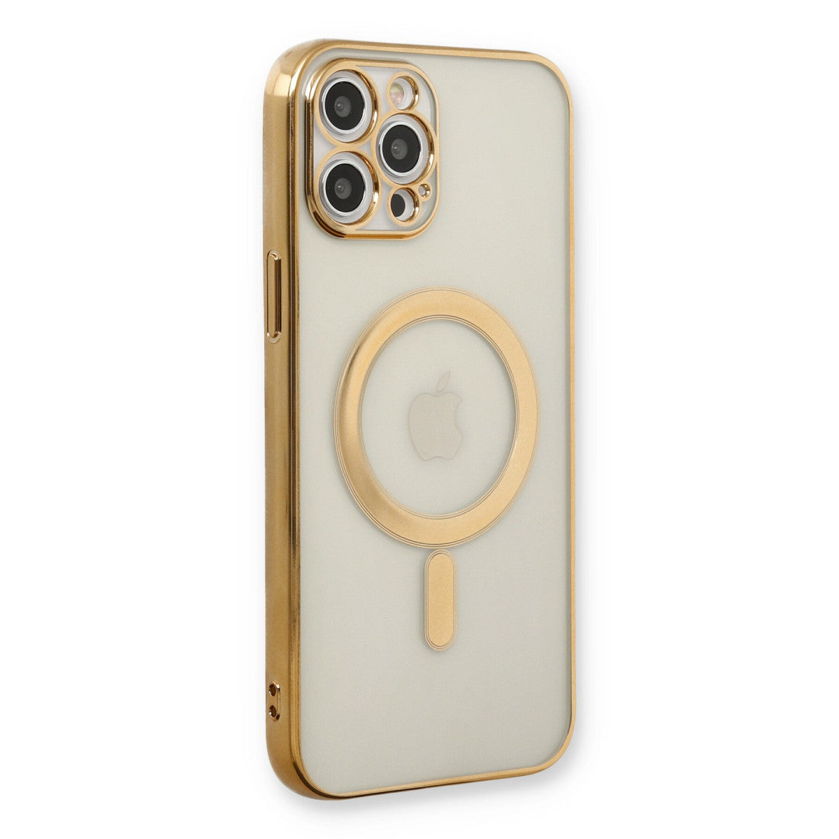 Newface iPhone 12 Pro Kılıf Magneticsafe Lazer Silikon