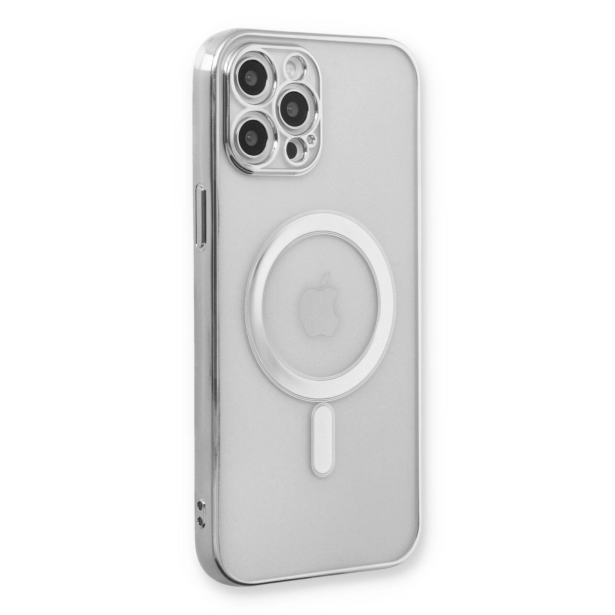 Newface iPhone 12 Pro Kılıf Magneticsafe Lazer Silikon