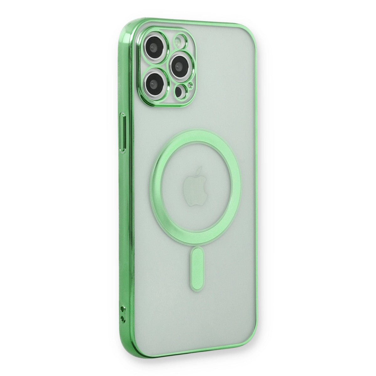 Newface iPhone 12 Pro Kılıf Magneticsafe Lazer Silikon