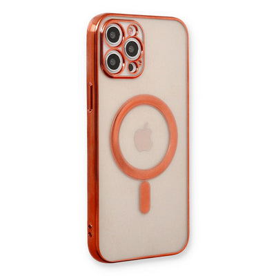 Newface iPhone 12 Pro Kılıf Magneticsafe Lazer Silikon