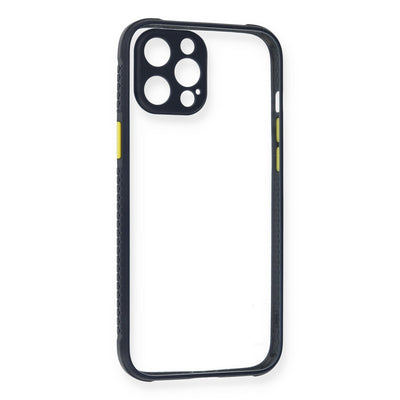 Newface iPhone 12 Pro Kılıf Miami Şeffaf Silikon