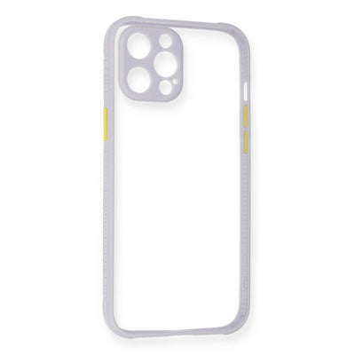 Newface iPhone 12 Pro Kılıf Miami Şeffaf Silikon