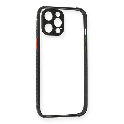 Newface iPhone 12 Pro Kılıf Miami Şeffaf Silikon