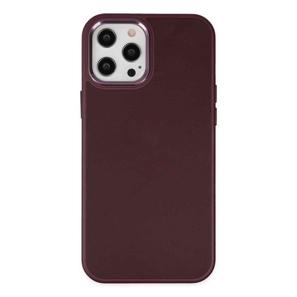 Newface iPhone 12 Pro Max Kılıf Asya Deri Silikon