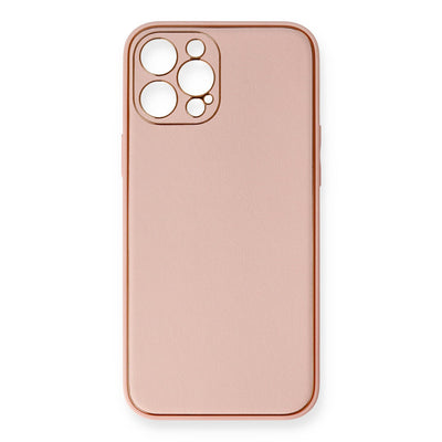 Newface iPhone 12 Pro Max Kılıf Coco Deri Silikon Kapak