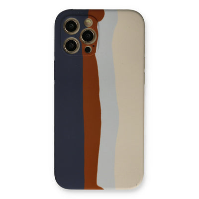 Newface iPhone 12 Pro Max Kılıf Ebruli Lansman Silikon