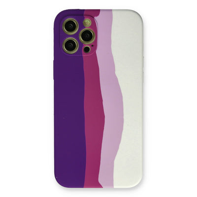 Newface iPhone 12 Pro Max Kılıf Ebruli Lansman Silikon