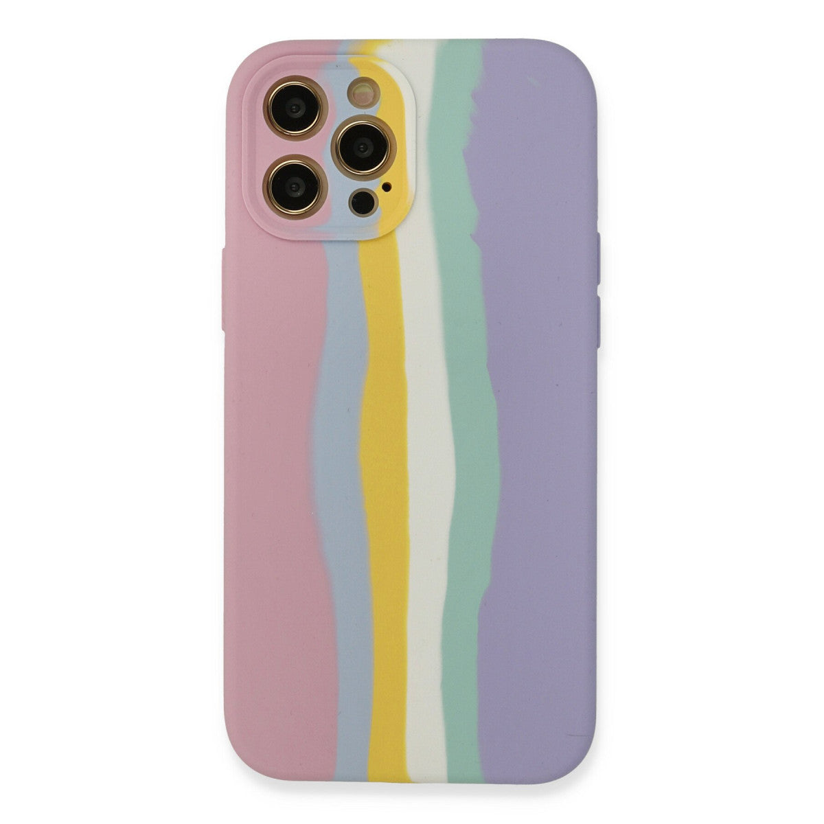 Newface iPhone 12 Pro Max Kılıf Ebruli Lansman Silikon