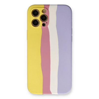 Newface iPhone 12 Pro Max Kılıf Ebruli Lansman Silikon