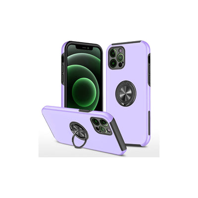 Newface iPhone 12 Pro Max Kılıf Elit Yüzüklü Kapak
