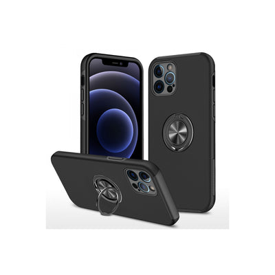 Newface iPhone 12 Pro Max Kılıf Elit Yüzüklü Kapak