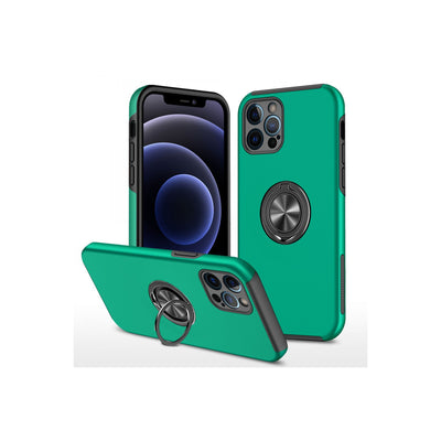 Newface iPhone 12 Pro Max Kılıf Elit Yüzüklü Kapak