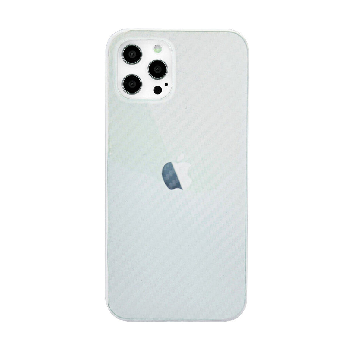 Newface iPhone 12 Pro Max Kılıf Karbon PP Silikon