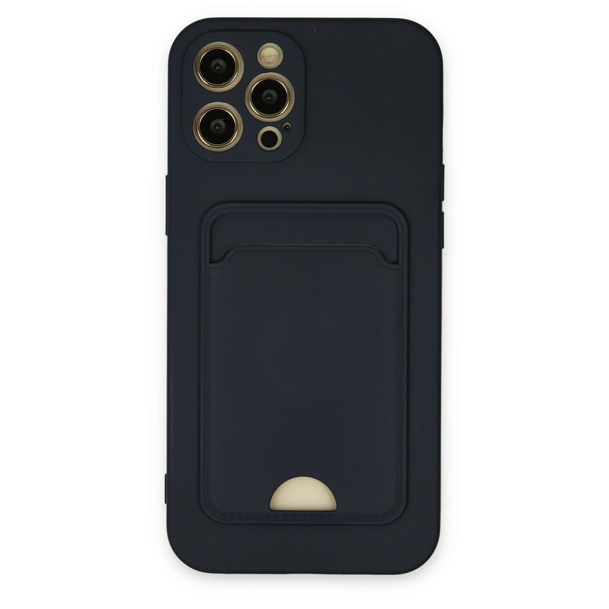 Newface iPhone 12 Pro Max Kılıf Kelvin Kartvizitli Silikon