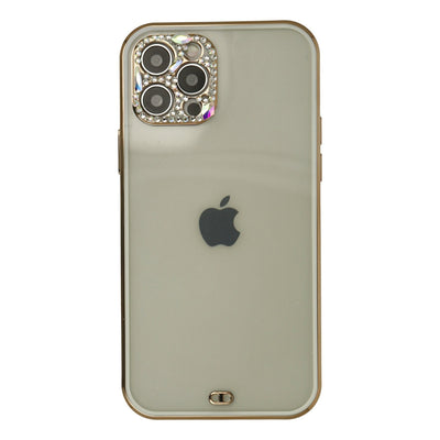 Newface iPhone 12 Pro Max Kılıf Liva Taşlı Silikon