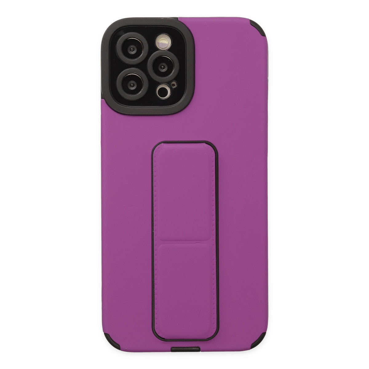 Newface iPhone 12 Pro Max Kılıf Mega Standlı Silikon