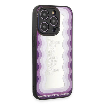 Newface iPhone 12 Pro Max Kılıf Mirror Desenli Kapak - Mirror