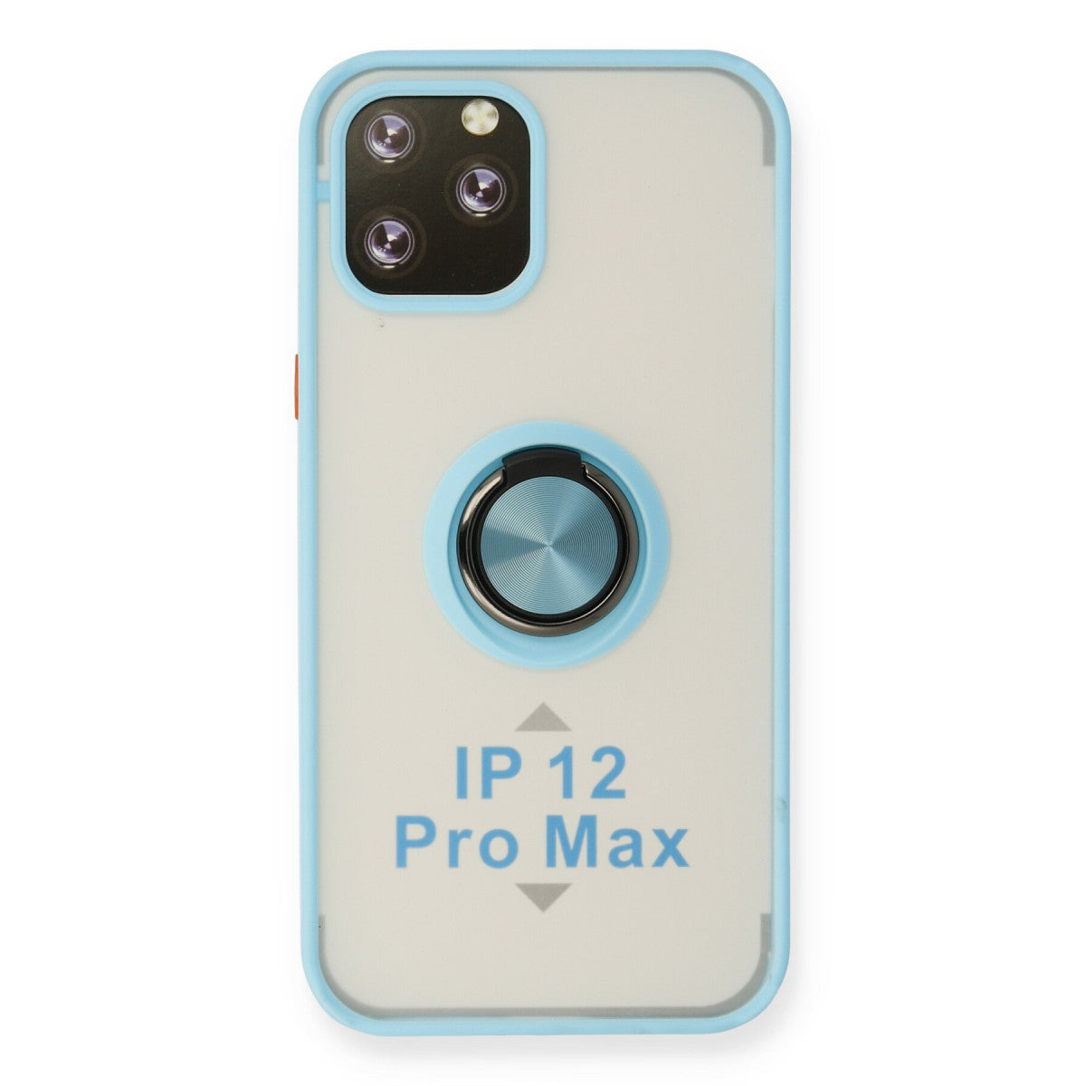Newface iPhone 12 Pro Max Kılıf Montreal Yüzüklü Silikon Kapak