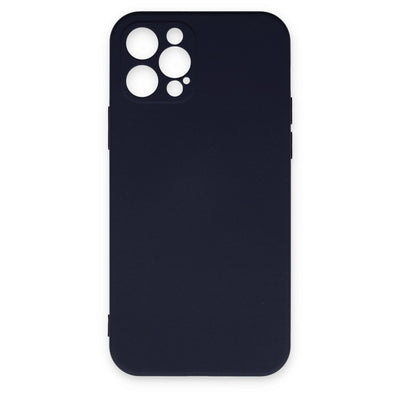 Newface iPhone 12 Pro Max Kılıf Nano içi Kadife Silikon- Kırmızı
