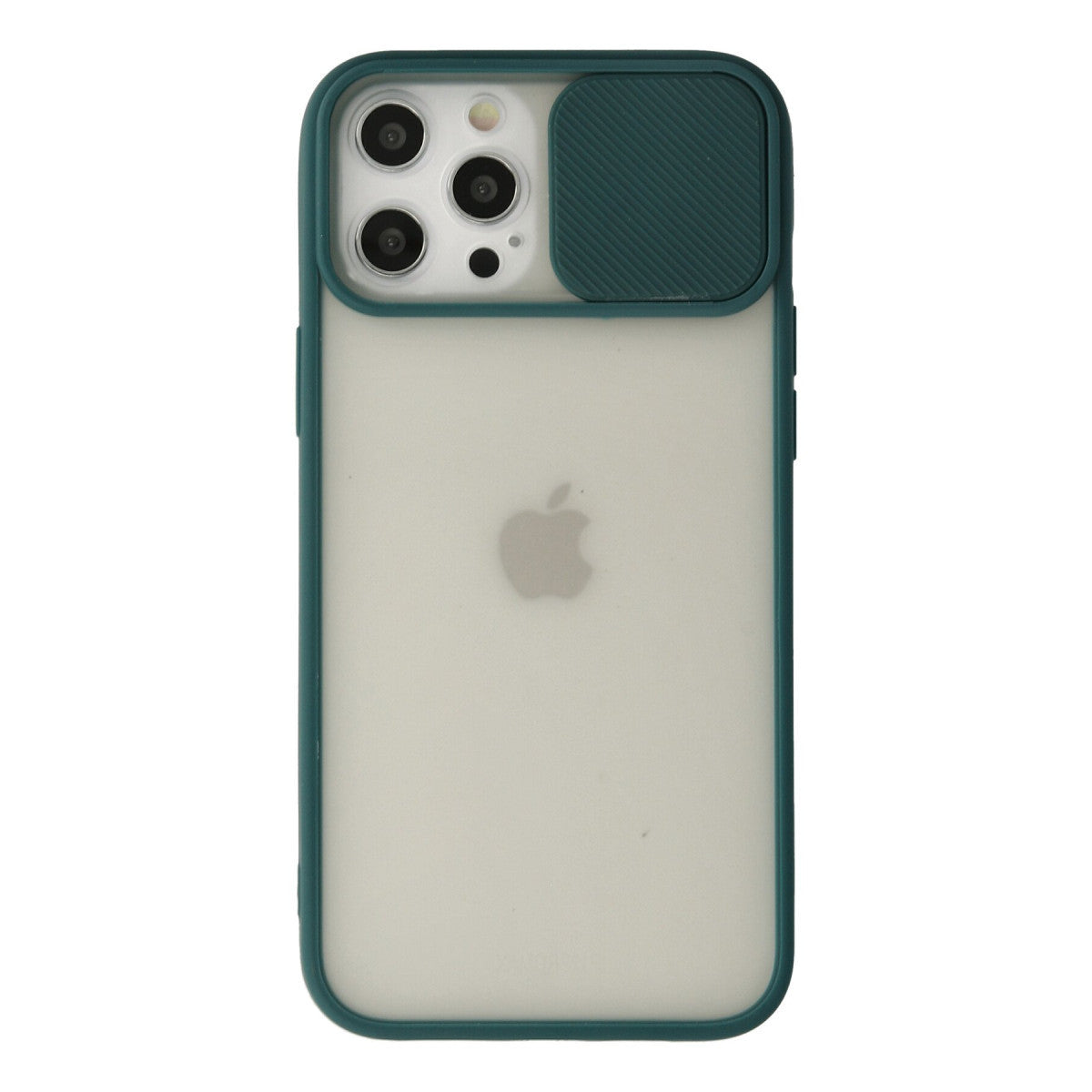 Newface iPhone 12 Pro Max Kılıf Palm Buzlu Kamera Sürgülü Silikon