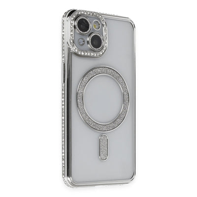 Newface iPhone 13 Kılıf Joke Simli Magneticsafe Kılıf